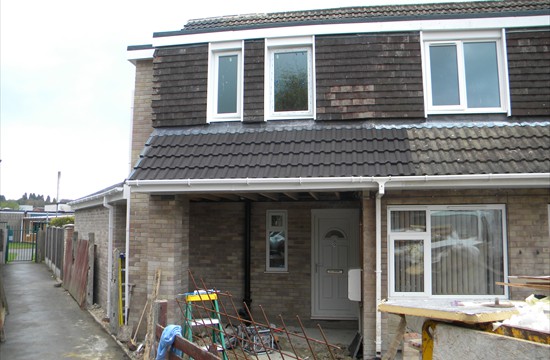 Part Two Storey, Part Single Storey Extension in Garforth, Leeds 0098